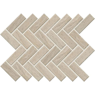 Picture of American Olean - Sunset Falls Herringbone Mosaic Beige