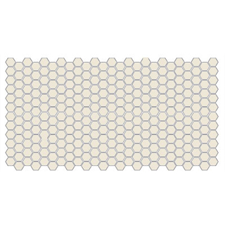 Picture of American Olean - Unglazed ColorBody Mosaic Hexagon 1 x 1 Almond