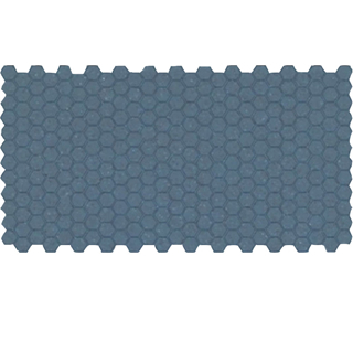 Picture of American Olean - Unglazed ColorBody Mosaic Hexagon 1 x 1 Navy