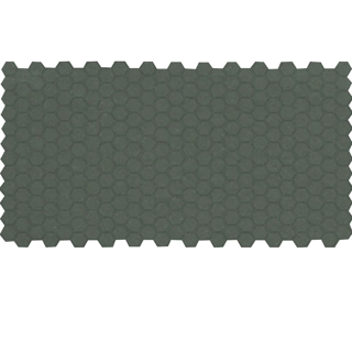 Picture of American Olean - Unglazed ColorBody Mosaic Hexagon 1 x 1 Wisdom