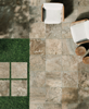 Picture of Kronos Ceramiche - Icon Travertine 12 x 12 Cross Cut Andes Cappuccino