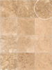 Picture of Kronos Ceramiche - Icon Travertine 12 x 12 Cross Cut Tivoli Walnut