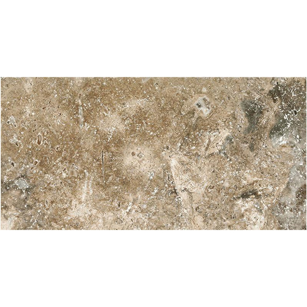 Picture of Kronos Ceramiche - Icon Travertine 24 x 48 Cross Cut Andes Cappuccino