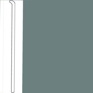 Picture of Tarkett - Traditional Wall Base Toeless .080 4 Inch Green Vista