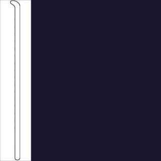 Picture of Tarkett - Traditional Wall Base Toeless .080 4 Inch Navy Blue