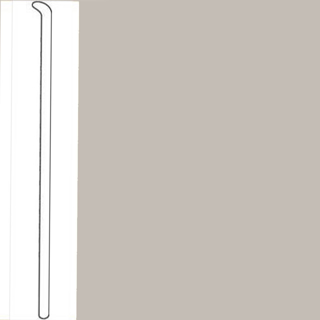 Picture of Tarkett - Traditional Wall Base Toeless .080 4 Inch Whispering Mist
