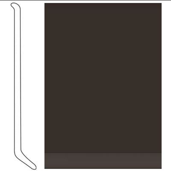 Picture of Tarkett - Traditional Wall Base with Toe .080 6 Inch Burnt Umber
