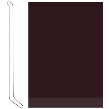 Picture of Tarkett - Traditional Wall Base with Toe 1/8 6 Inch Burgundy