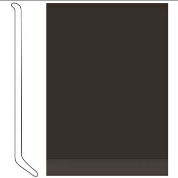 Picture of Tarkett - Traditional Wall Base with Toe 1/8 6 Inch Burnt Umber