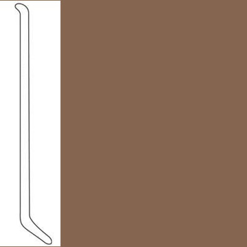 Picture of Tarkett - Traditional Wall Base with Toe 1/8 6 Inch Rusty Nail