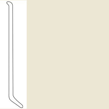 Picture of Tarkett - Traditional Wall Base with Toe 1/8 6 Inch Bone White