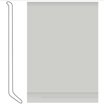 Picture of Tarkett - Traditional Wall Base with Toe 1/8 6 Inch Grey Haze