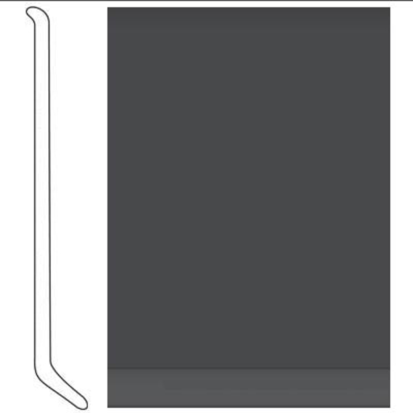 Picture of Tarkett - Traditional Wall Base with Toe 1/8 6 Inch Charcoal