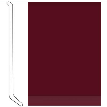 Picture of Johnsonite - Baseworks ThermoSet 4 with Toe Wall Base Salsa