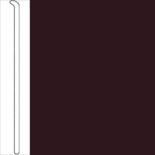 Picture of Johnsonite - Baseworks ThermoSet 4 Toeless Wall Base Burgundy