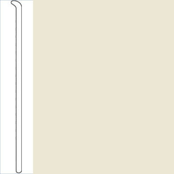 Picture of Johnsonite - Baseworks ThermoSet 4 Toeless Wall Base Bone White