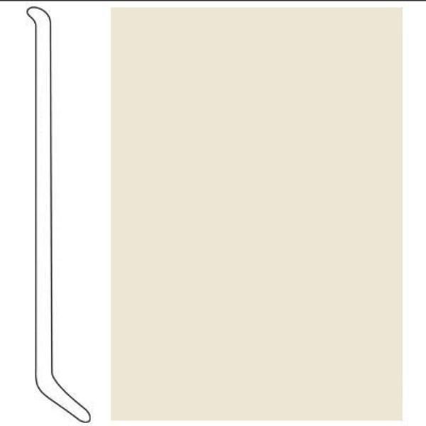 Picture of Johnsonite - Baseworks ThermoSet 3 with Toe Wall Base Bone White