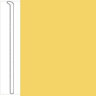 Picture of Johnsonite - Baseworks ThermoSet 2 1/2 Toeless Wall Base Canary