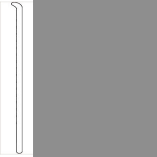 Picture of Johnsonite - Baseworks ThermoSet 2 1/2 Toeless Wall Base Shark Fin