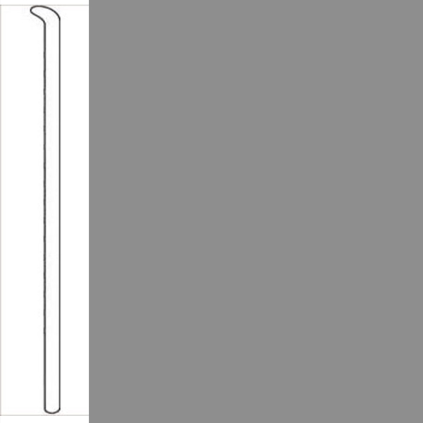 Picture of Johnsonite - Baseworks ThermoSet 2 1/2 Toeless Wall Base Shark Fin