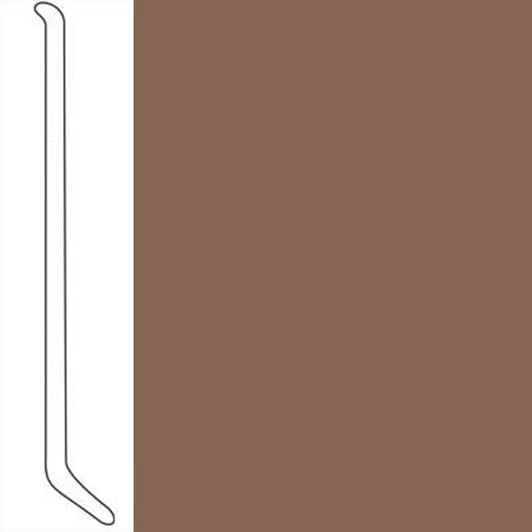 Picture of Johnsonite - Baseworks ThermoSet 3 1/2 with Toe Wall Base Rusty Nail