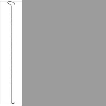 Picture of Johnsonite - Baseworks ThermoSet 3 Toeless Wall Base Colonial Grey
