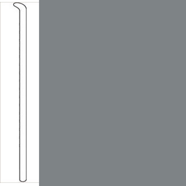Picture of Johnsonite - Baseworks ThermoSet 3 Toeless Wall Base Iron Mountain