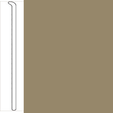 Picture of Johnsonite - Baseworks ThermoSet 3 Toeless Wall Base Tannery