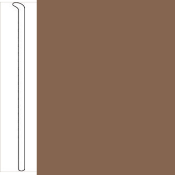 Picture of Johnsonite - Baseworks ThermoSet 4 1/2 Toeless Wall Base Rusty Nail