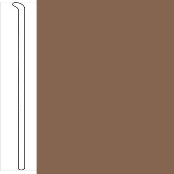 Picture of Johnsonite - Baseworks ThermoSet 6 Toeless Wall Base Rusty Nail