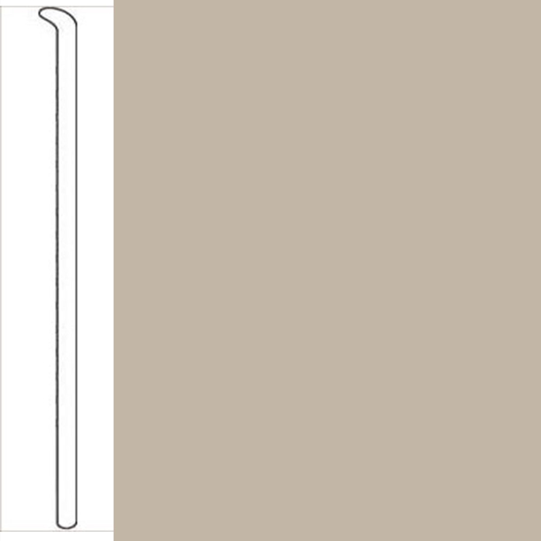 Picture of Johnsonite - Baseworks ThermoSet 4 Toeless Wall Base Castaway