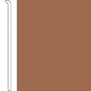 Picture of Johnsonite - Baseworks ThermoSet 2 1/2 Toeless Wall Base Red Clay