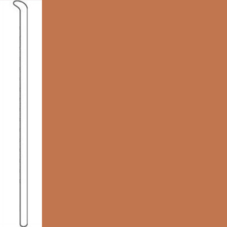 Picture of Johnsonite - Baseworks ThermoSet 2 1/2 Toeless Wall Base Hot Spice