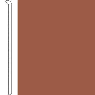 Picture of Johnsonite - Baseworks ThermoSet 2 1/2 Toeless Wall Base Sailor Red