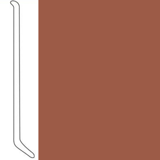 Picture of Johnsonite - Baseworks ThermoSet 3 1/2 with Toe Wall Base Sailor Red