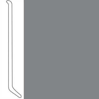 Picture of Johnsonite - Baseworks ThermoSet 3 1/2 with Toe Wall Base Cool Metal