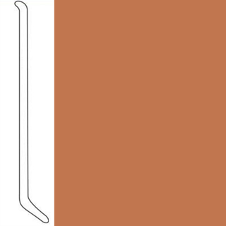 Picture of Johnsonite - Baseworks ThermoSet 3 1/2 with Toe Wall Base Hot Spice
