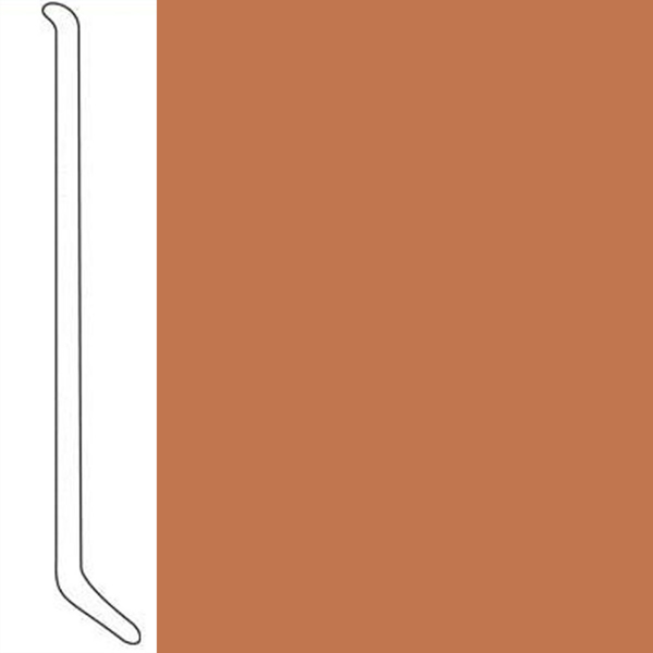 Picture of Johnsonite - Baseworks ThermoSet 3 1/2 with Toe Wall Base Hot Spice