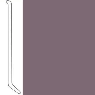 Picture of Johnsonite - Baseworks ThermoSet 3 1/2 with Toe Wall Base Shoreline Purple
