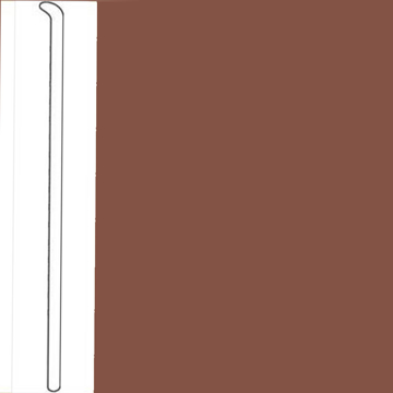 Picture of Tarkett - Traditional Wall Base Toeless 1/8 6 Inch Misted Plumb