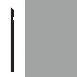 Picture of Johnsonite - Millwork Reveal 6 Silver Grey