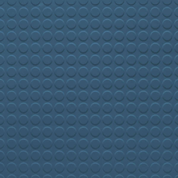 Picture of Johnsonite - Solid Colors Raised Round .125 Blue Jeans