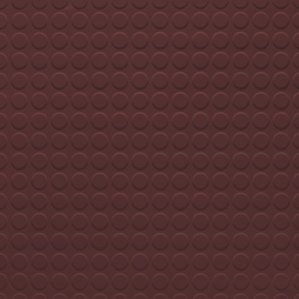 Picture of Johnsonite - Solid Colors Raised Round .125 Burgundy