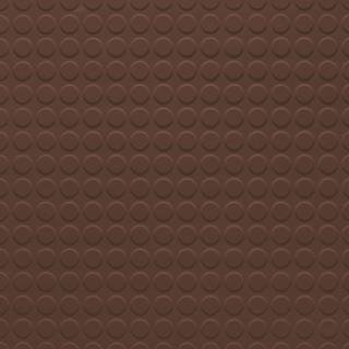 Picture of Johnsonite - Solid Colors Raised Round .125 Cinnamon