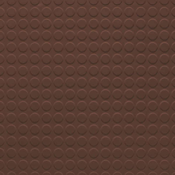 Picture of Johnsonite - Solid Colors Raised Round .125 Cinnamon