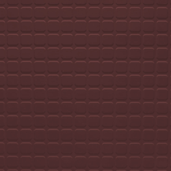 Picture of Johnsonite - Solid Colors Raised Square .125 Burgundy