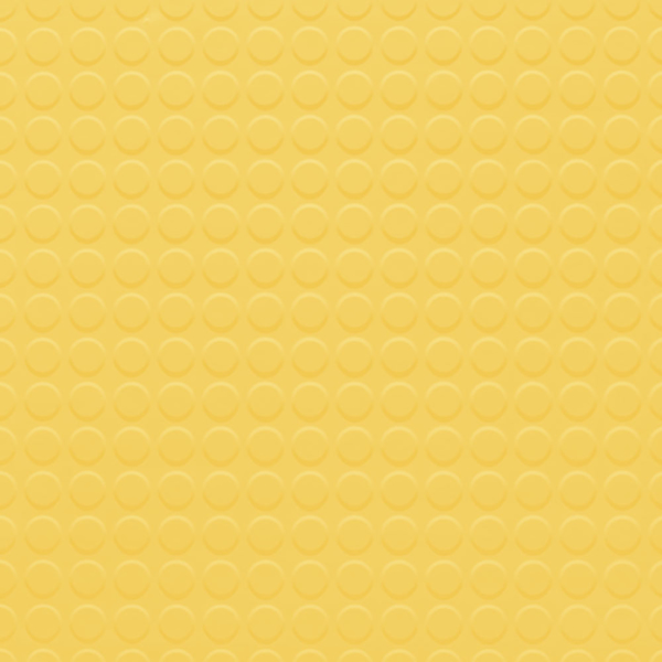 Picture of Johnsonite - Solid Colors Raised Round .125 Canary