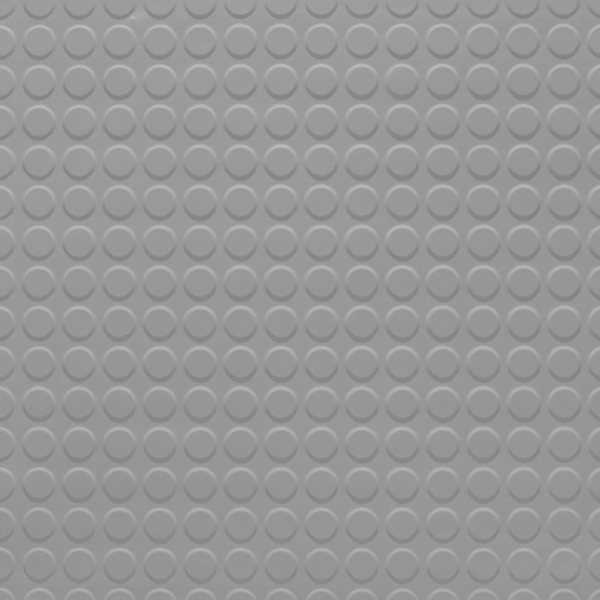 Picture of Johnsonite - Solid Colors Raised Round .125 Colonial Grey