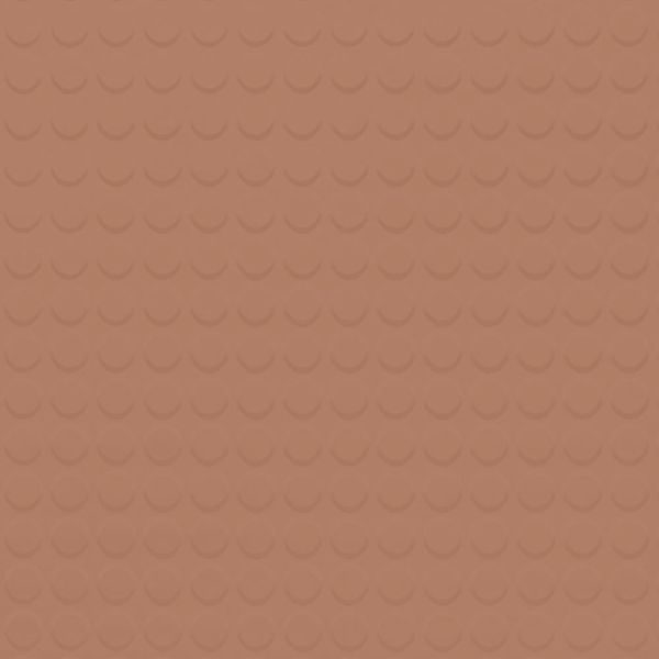 Picture of Johnsonite - Solid Colors Raised Round .125 Red Clay
