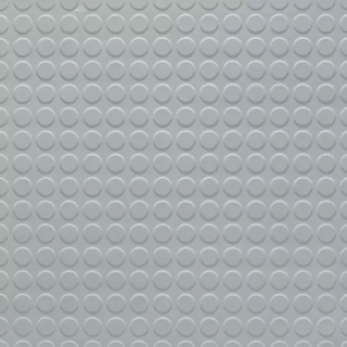 Picture of Johnsonite - Solid Colors Raised Round .125 White Slipper